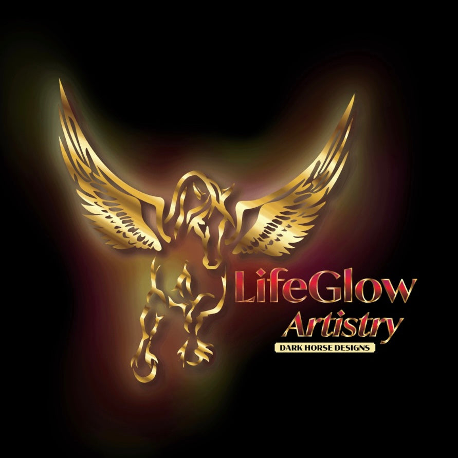 LifeGlow Artistry's company logo